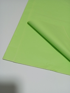 Papel seda | barrilete | VERDE PASTEL x5