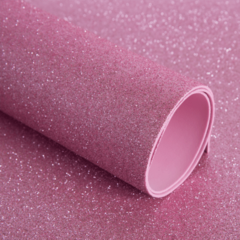 Goma eva con glitter | 40x60x2mm | ROSA