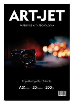 Papel fotográfico brillante | 200gr A4 | Art Jet - comprar online
