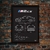 Quadro/Poster Bmw M2 F87 Cs | Preto & Branco - loja online