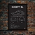 Quadro/Poster Chevrolet Kadett Sl 1994 | Preto & Branco - loja online