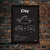 Quadro/Poster Fiat City 1984 | Preto & Branco - loja online