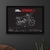 Quadro/Poster Honda Xl 250R | Preto & Branco - Interlakes | Eternize sua paixão