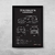 Quadro/Poster Jeep Renegade Longitude 2.0 2020 | Preto & Branco