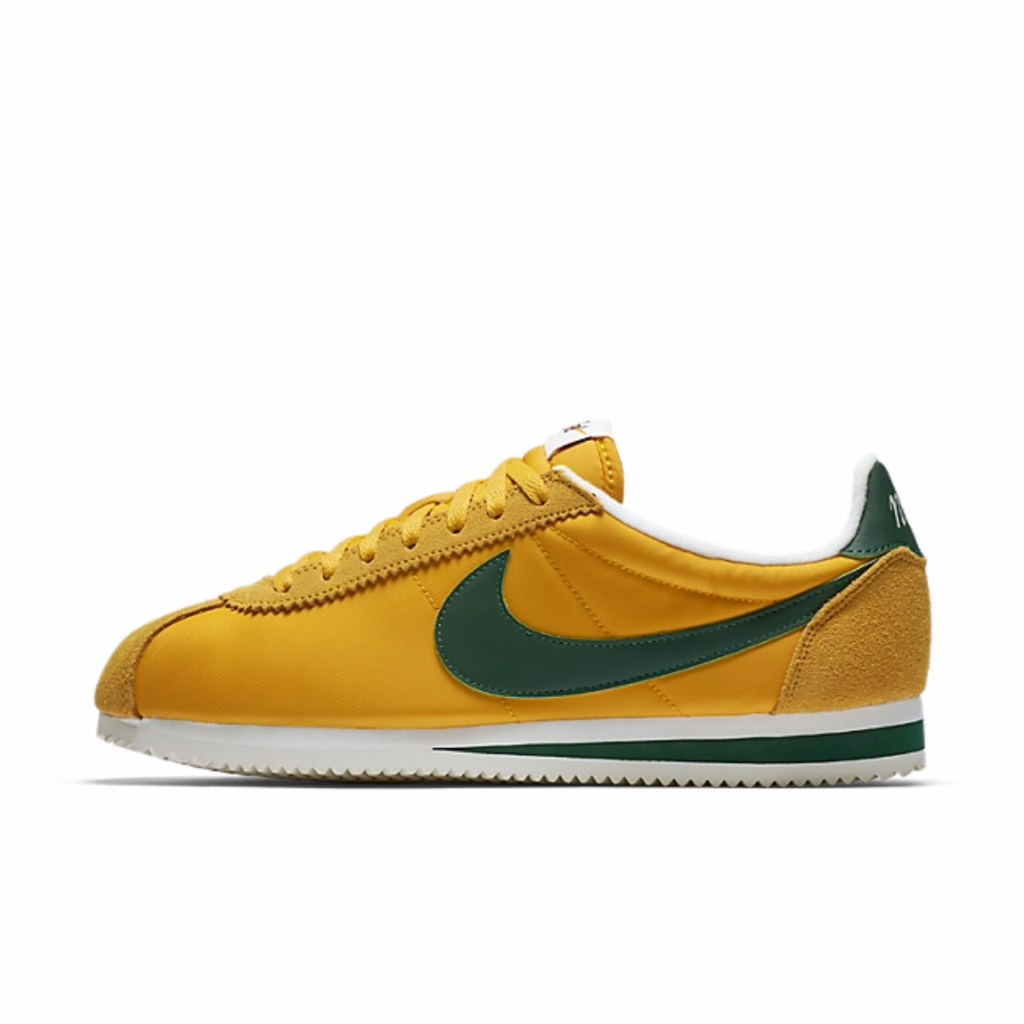 Nike cortez nylon verde hotsell