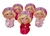 Lembrancinhas Barbie Mini Tubete 8cm Com Aplique - 10 Unidades. na internet