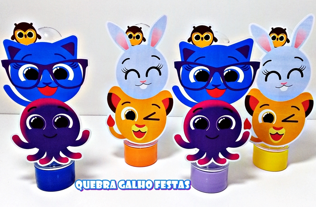 Tubete Personalizado - Gato Galactico