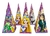 Lembrancinhas Rapunzel - Kit 40 Caixinhas - Grupo Festas