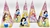 Lembrancinhas Princesas Caixa Cone - Pct com 10 - Grupo Festas