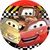 Aplique Redondo Carros Disney 5×5 – Pct C/ 10 uni - comprar online