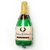Balão Metalizado Champagne Verde 1 Metro Réveillon - Unid na internet