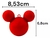 Bolas De Natal Lisas Tema Mickey Mouse - 5 Unidades. na internet