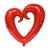 Balão Coração Vermelho - Unid na internet