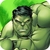 Aplique Quadrado Hulk 5×5 – Pct C/ 10 uni