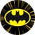 Aplique Redondo Batman 5×5 – Pct C/ 10 uni