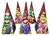 Lembrancinhas Mario Bros Caixa Cone - 10 Unidades.