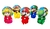 Lembrancinhas Mario Bros Mini Tubete 8cm com aplique - 10 Unidades.