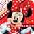 Aplique Quadrado Minnie Mouse Vermelha 5×5 – Pct C/ 10 unid - comprar online