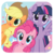 Aplique Quadrado My Little Pony 5×5 – Pct C/ 10 unid - comprar online