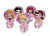 Mini Tubete Princesas Baby C/ Aplique Pct. C/ 10 Unidades