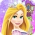 Rapunzel Aplique Quadrado 5×5 – 10 Unidades. - comprar online