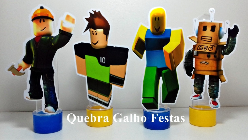 Lembrancinhas Roblox Caixa Bombom - 10 Unidades.