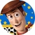 Aplique Redondo Toy Story Variados 5×5 – Pct C/ 10 unid