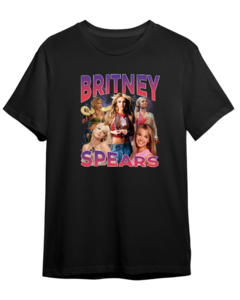 T-shirt modelo Premium - Britney Vintage (30 dias para envio)