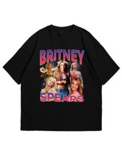 T-shirt modelo Oversized - Britney Vintage (30 dias para envio)