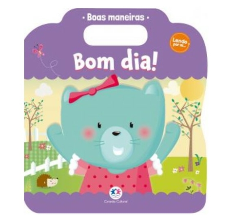 Livro boas maneiras - Bom dia - LIVROS - Nina Brinca - Brinquedos