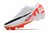 Chuteira Nike Mercurial Vapor 15 Air Zoom FG - Branco e Vermelho - MAGNUM SPORT