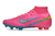 Chuteira Nike Mercurial Superfly 9 Air Zoom Ultra FG - Rosa e Azul - MAGNUM SPORT