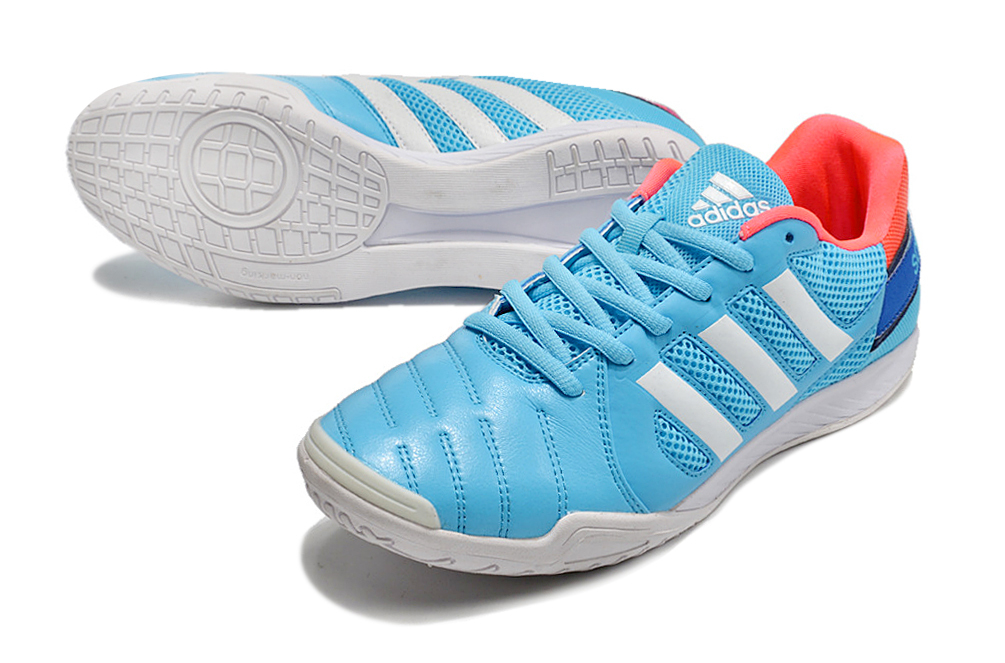 Tenis Futsal Adidas Top Sala IC Azul e Branco Magnum Sport