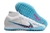 Society Nike Mercurial Superfly 9 Air Zoom TF - Branco e Azul