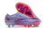 Chuteira Nike Mercurial Vapor 15 Air Zoom SG PRO na cor Azul claro com partes em Rosa