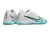 Chuteira Nike Mercurial Air Zoom Vapor 15 IC - Branco e Azul Claro