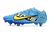 Chuteira Nike Mercurial Vapor 15 Air Zoom KM SG - Azul e Amarelo - loja online