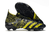 Chuteira Adidas Predator Freak.1 FG na cor Preto com partes em Amarelo