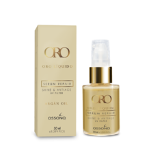 Serum Reparador Oro Liquido Argan Ossono X 30ml