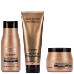 Hairssime - Kit Shampoo, Acondicionador Y Masc Nutri Advance Hair Logic