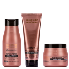 Hairssime - Kit Shampoo, Aco Y Masc Repair Force Hair Logic