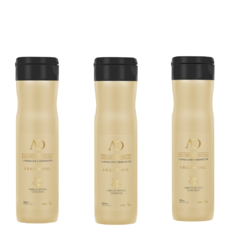 Kit 3 Shampoo Argan Ossono X 250ml