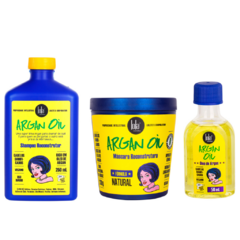 Lola Cosmetics Argan Oil Kit Reconstructor Shampoo + Mascara + Serum