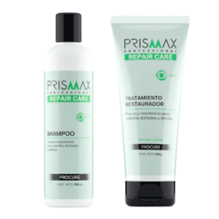 Kit Prismax Shampoo y Restaurador Chico Repair Care