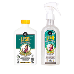 Lola Liso Leve and Solto Kit Shampoo + Spray Antifrizz Alisado