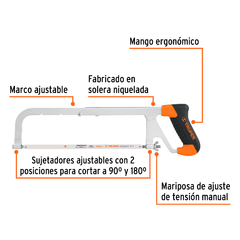 Arco 12 PuLG Profesional Ajustable Truper 10230 en internet