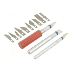 Set Cutter 13 Piezas Intercambiables Tipo Bisturi - comprar online