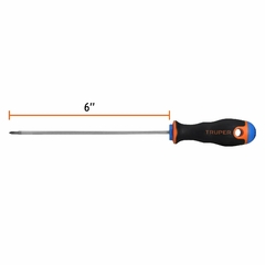 Destornillador Phillips Ph0 X 150mm Confortgrip Truper 14058 en internet