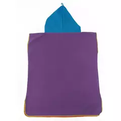 Poncho Toallon Microfibra Origami Niños Liso Xs - tienda online