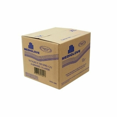 Caja De Guantes De Nitrilo Violeta 10 U Cajon Mediglove